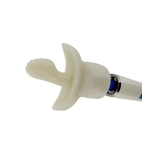 Белая насадка Hitachi Magic Wand 2011