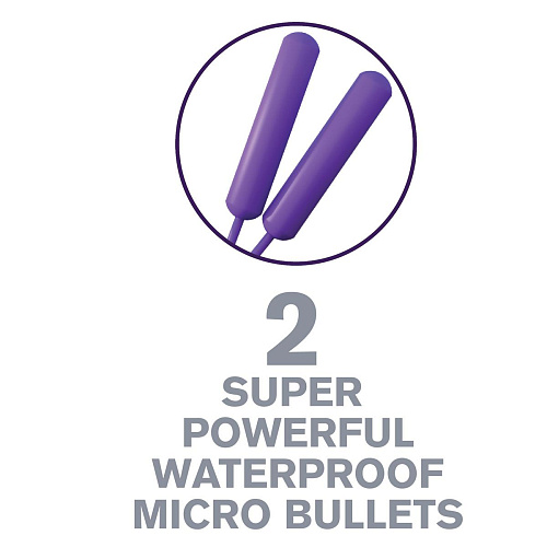 Фиолетовое эрекционное кольцо с вибрацией Pipedream His And Hers Ultimate Rabbit PD5823-12