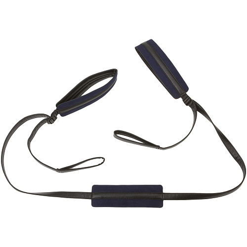 Поддержка чёрно-синего цвета Doc Johnson James Deen Black Blue — Deeper Harder Longer 8125-19-BX