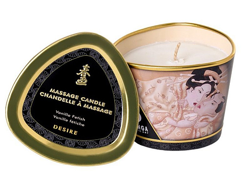 Массажная свеча с ароматом ванили Shunga Vanilla Fetish 4501