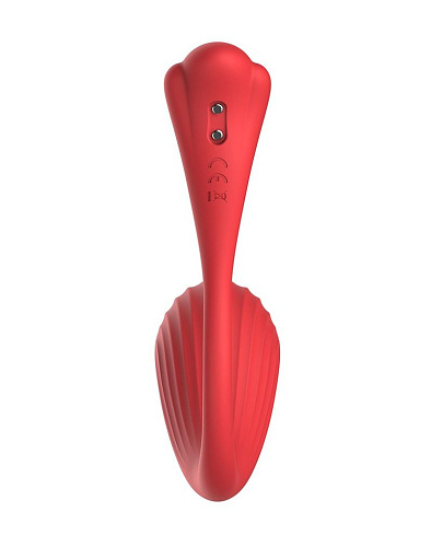 Красный интерактивный вибромассажёр Svakom Phoenix Neo S94