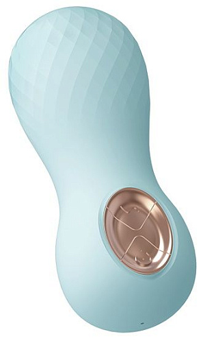 Голубой клиторальный стимулятор Dream Toys SOLENE 21734