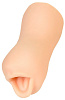 Нежный мастурбатор-ротик телесного цвета ToyFa 893006
