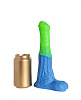 Зелёно-голубой фаллоимитатор Erasexa «Пегас» Medium zoo67