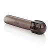 Дымчатая насадка с вибрацией California Exotic Novelties Screw Me Instant Activation Sleeve SE-1475-60-3 (17,25 см)