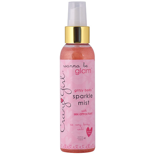 Феромоновый мист с розовыми блестками Crazy Girl So Very Berry Wild  CE7017-04