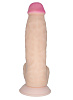 Супергигант-реалистик телесного цвета из киберкожи LOVETOY (А-Полимер) 950300 (33 см)