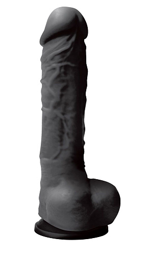 Чёрный фаллоимитатор NS Novelties Pleasures 5 Dildo NSN-0405-13 (17,8 см)