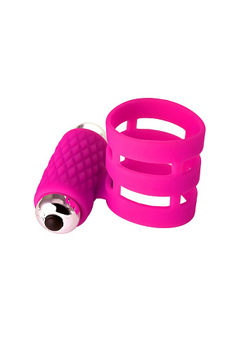 Розовое эрекционное виброкольцо Dibe ADMA GOX-55-3