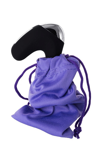 Чёрный вибромассажёр простаты с пультом ДУ Nalone Pro-P VS-VR50-1