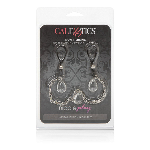 Зажимы на соски California Exotic Novelties Non-Piercing Nipple Chain Jewelry SE-2616-05-2