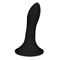 Чёрная анальная пробка двойной плотности Adrien Lastic Hitsens 5 24059 (12,9 см)