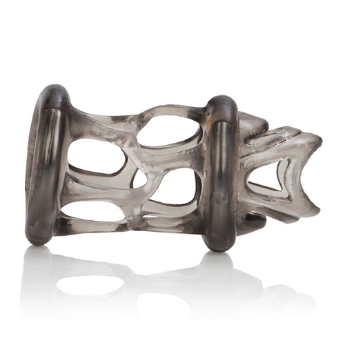 Дымчатая насадка на пенис California Exotic Novelties Support Plus The Passion Cage SE-1465-20-3