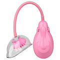 Розовый вакуумный вибромассажёр Dream Toys VIBRATING VAGINA PUMP 21421