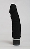 Чёрный силиконовый вибратор-реалистик 4sexdreaM 47481 (19,5 см)