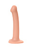 Телесный фаллос на присоске Strap-on-me Silicone Bendable Dildo M 6013106 (18 см)