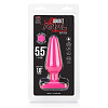 Розовый плаг из силикона Erotic Fantasy HT-B3-HPNK (14 см)