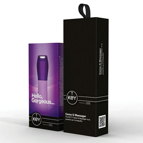 Сиреневый стимулятор G-точки Jopen Ceres G Spot JO-8052-10-3