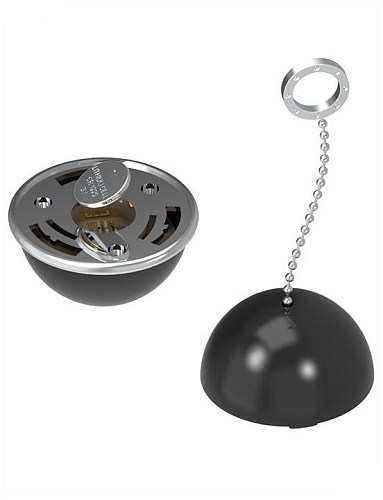 Чёрные виброшарики с пультом управления ML Creation K-Balls ML-RVKB-BLK