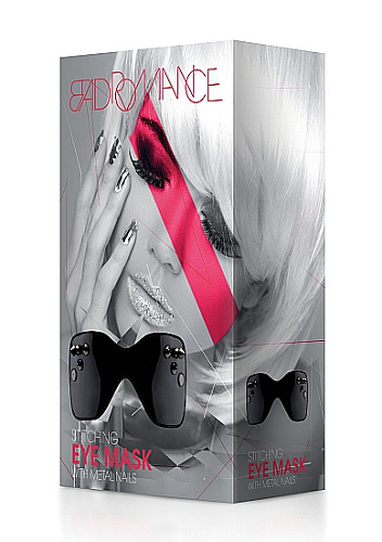 Чёрная закрытая маска для глаз Shots Media BV BAD014