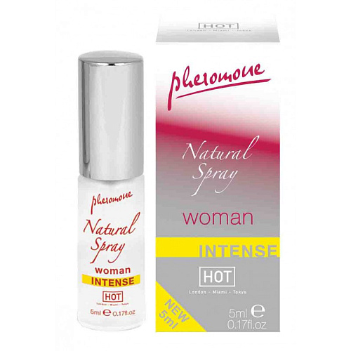 Женский спрей с феромонами HOT Natural Spray Intense 55057