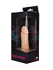Телесный фаллоимитатор на присоске с мошонкой Сумерки богов №4 101-04 BX DD (17 см)