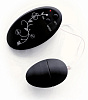 Чёрное виброяйцо на дистанционном управлении Odeco OD-1206WRE BLACK