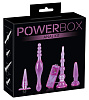 Набор фиолетовых анальных стимуляторов Orion PowerBox 0588504