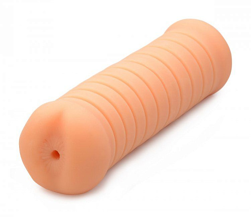 Телесный мастурбатор - анус и ротик XR Brands Stroke-N-GoAE747