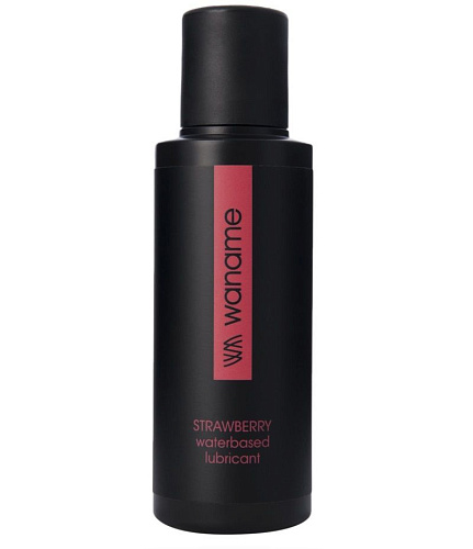 Лубрикант на водной основе с ароматом клубники WANAME 471029 (100 мл)