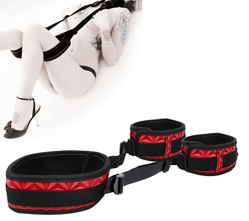 Розово-черный фиксатор для ног Notabu Bior toys NTB-80350-6