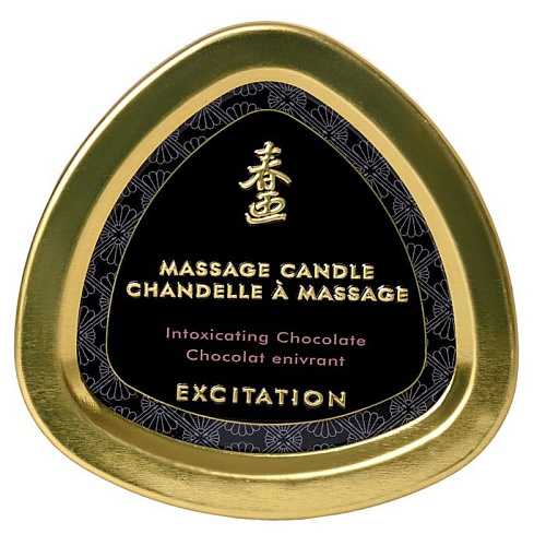 Массажная свеча с ароматом шоколада Shunga Intoxicatin Chocolate  4509