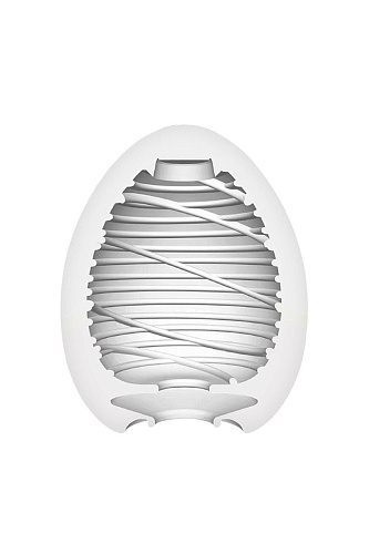 Мастурбатор-яйцо молочного цвета Tenga SILKY EGG-006