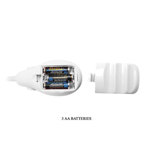 Вакуумная помпа для груди белого цвета Baile Pretty Love BI-014091-8