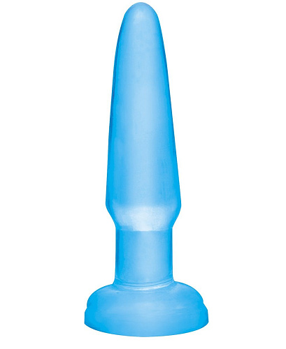 Голубая анальная пробка Pipedream Beginners Butt Plug PD4267-14 (10,9 см)