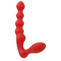 Красный силиконовый стимулятор Dream Toys PURRFECT SILICONE 20824 (19 см)