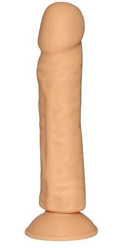 Телесный фаллоимитатор-реалистик на присоске Сумерки богов 101-24 BX DD (18 см)