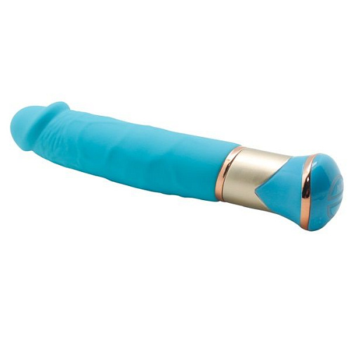 Голубой вибратор Howells ECSTASY Deluxe Rowdy Dong 173808blue (21,5 см)