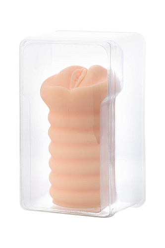 Мастурбатор-вагина телесного цвета без вибрации KOKOS Lady M03-001-02
