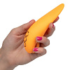 Оранжевый вибратор с имитацией движения языка California Exotic Novelties Hollywood Hottie SE-4349-10-3