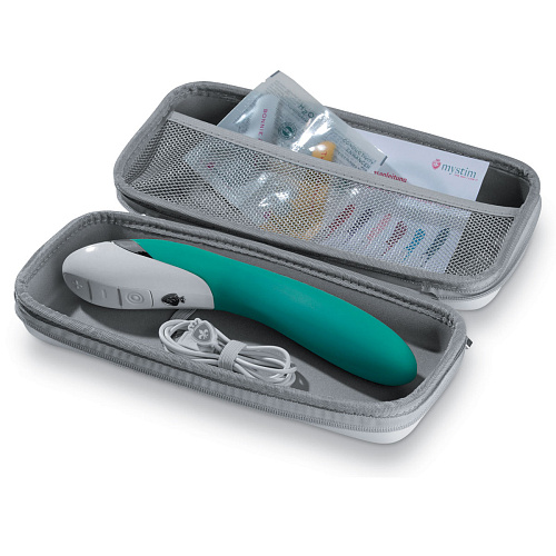 Зелёный вибратор MyStim Elegant Eric 46802 (27 см)