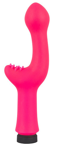 Розовый G-стимулятор с вибрацией Orion Power Vibe Nubby 0590967 (18 см)