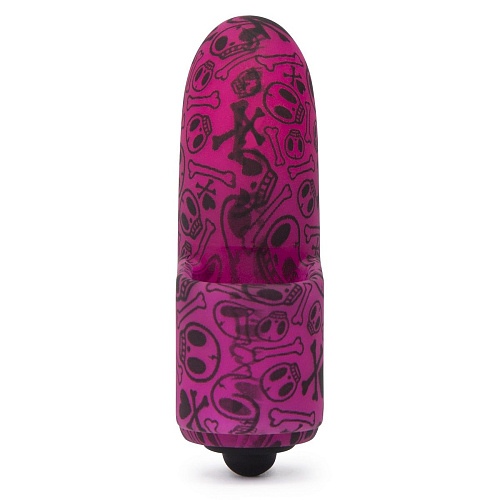 Розовая вибронасадка на палец Tokidoki SILICONE FINGER RING E27710