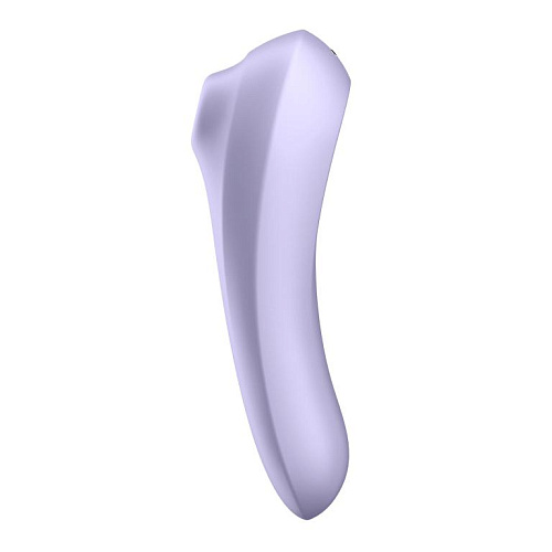 Сиреневый вакуум-волновой вибромассажёр Satisfyer Dual Pleasure J2018-101-2