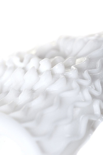 Фигурный мастурбатор белого цвета Men sMax Pucchi SHOWER