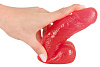 Малиновый фаллоимитатор Orion Small Dong 05370800000 (15 см)