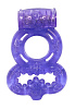 Фиолетовое эрекционное кольцо с подхватом Lola toys Rings Treadle  0114-61Lola
