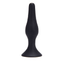 Большая анальная пробка из силикона в чёрном цвете Toyz4lovers ANAL BOTTLE PLUG SILICONE LARGE T4L-00700911 (12,5 см)