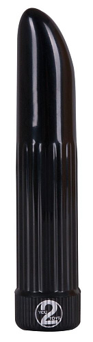 Чёрный вибратор Orion «Дамский пальчик» 05604130000 (13 см)