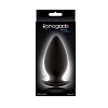 Чёрная анальная пробка большого размера для ношения NS Novelties Renegade Spades NSN-1106-43 (11,1 см)